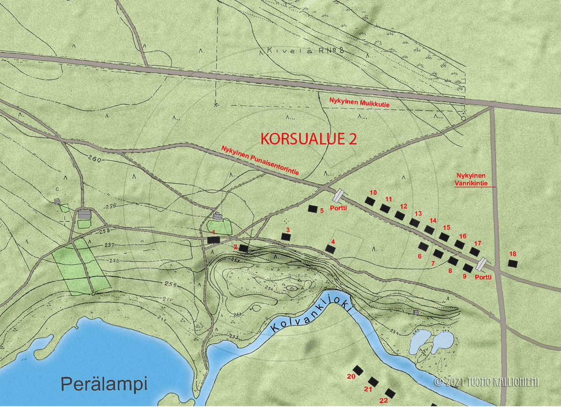 1945-1947 Punaisentorintien korsualue, Kuusamo