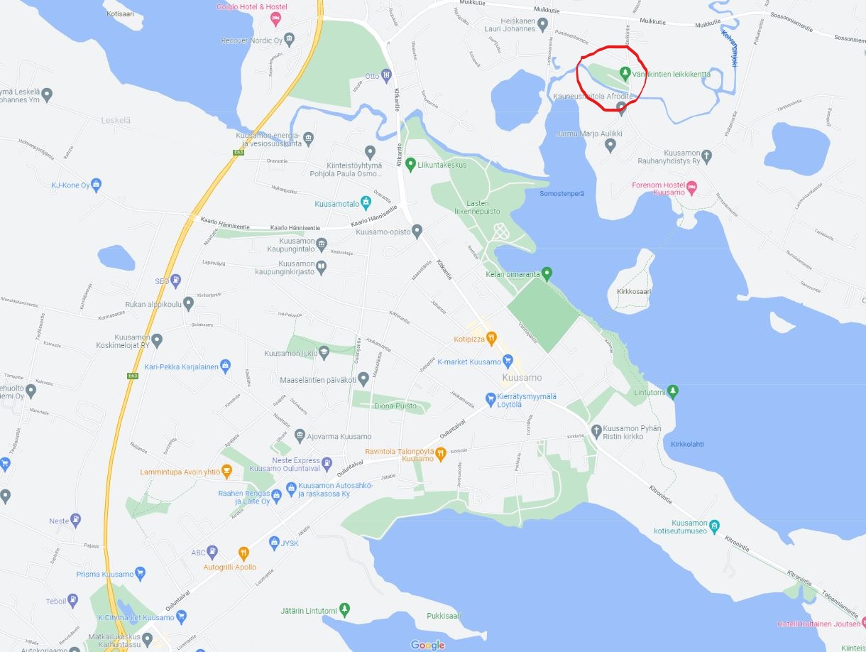 2021 Punaisentorintien korsualue, Kuusamo - 1945-1947 (Inked)